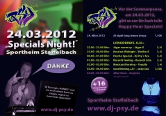 Copyright by DJ PSY Specials Night